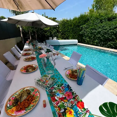 Californian With Pool And Beaches Antibes